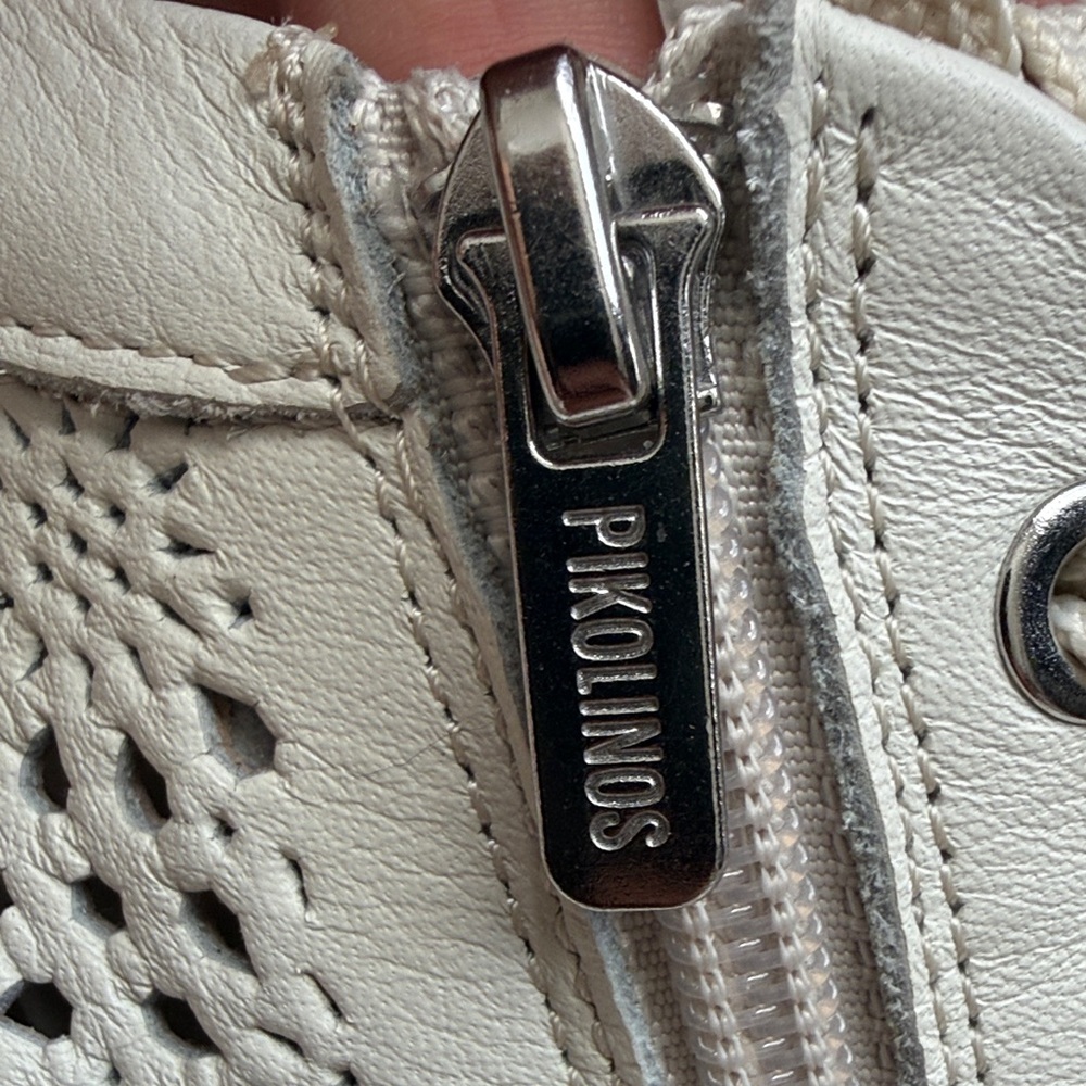 PIKOLINOS Cream and Pink Women's Sneakers - Picture 13 of 16